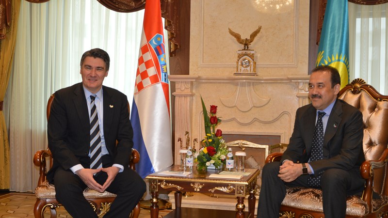 Prime Minister says Croatia wants to upgrade cooperation with Kazakhstan